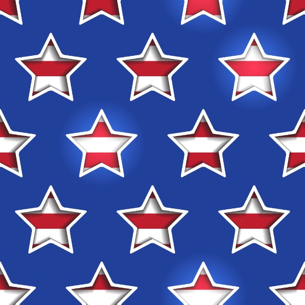 3D Stars and Stripes